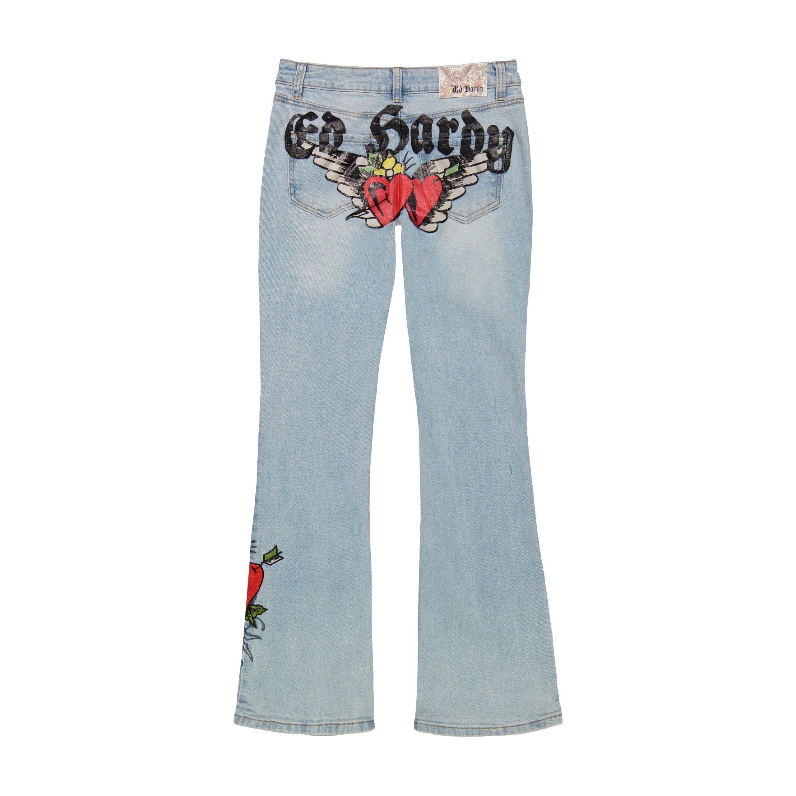 Hearts Low Waist Bootcut Jean - Image 3