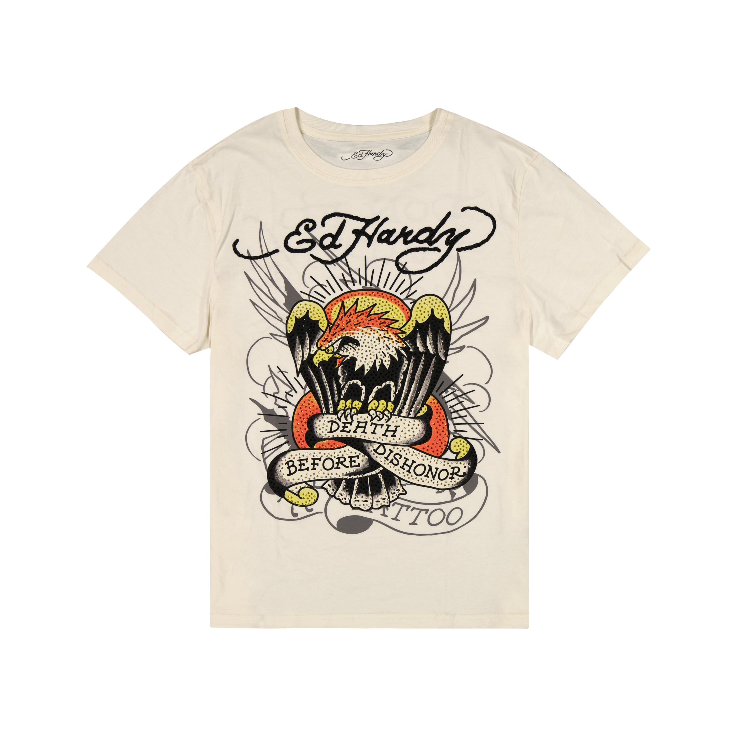 DBD Eagle Mens Rhinestone SS Tee